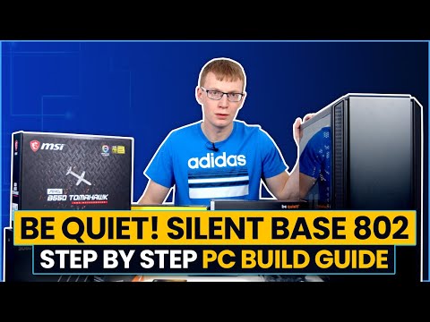 be quiet! Silent Base 802 Step-by-Step PC Build Guide (Ryzen 5800X & 3060 Ti)