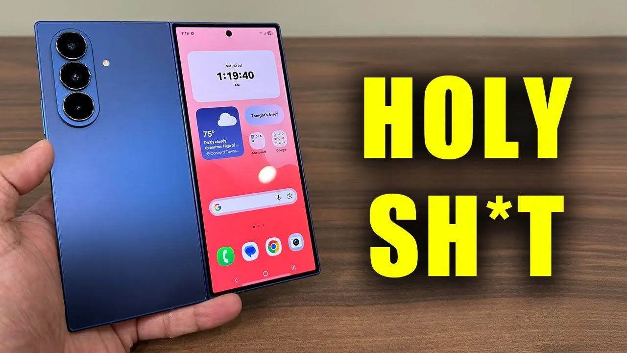 HUGE DEAL ALERT! Galaxy Z Fold 7 Just Got MASSIVELY Discounted