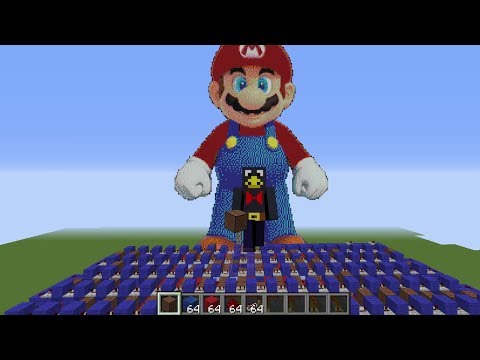 Amosdoll Music - I made the MARIO Theme using Minecraft Note Blocks