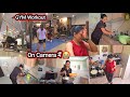 GYM Workout ️‍ ️ आज On Camera मैं क्यूँ रोने लगी Cleaning Ro