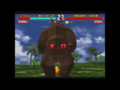 Tekken 3 Arcade Mode - Kuma