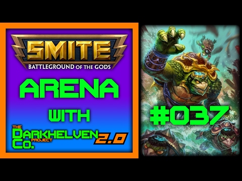 SMITE: Arena - #037 - w/ Darkhelven! (Kuzenbo & Poseidon)