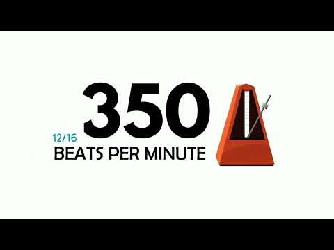 350 BPM 12/16 Metronome