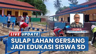 Gerakan Sumsel Mandiri Pangan, Siswa SD Negeri Agung Jati OKU Timur Tanam Sayuran di Sekolah