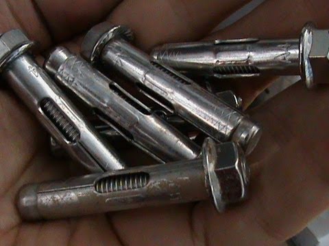 GMBOLT.com DYNABOLT SLEEVE ANCHOR gal zinc stainless 316 RAMSET