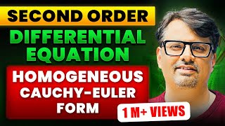 Homogeneous cauchy-euler Second Order Differential Equations By GP Sir
