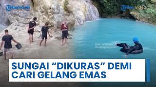 Heboh! Sungai di Yogyakarta "Dikuras" Demi Cari Gelang Emas Wisatawan yang Hilang, Begini Faktanya