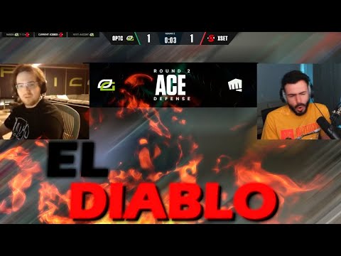 Tarik reacts to "EL DIABLO" DESTROYING XSET [VCT] (OPTC vs XSET)