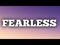 Neffex - Fearless ( Lyrics )