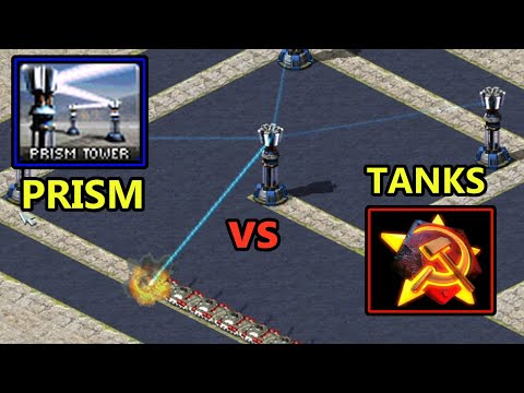 Prism TD vs Soviet Tanks - Red Alert 2