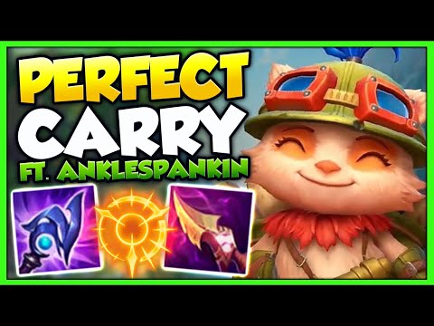Showing Off Years Of Macro Perfection To ANKLESPANKIN | Challenger Teemo - League Of Legends