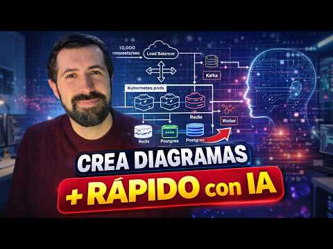 Deja de hacer diagramas de arquitectura a mano (haz ESTO con IA)