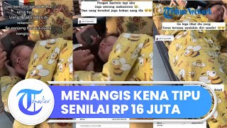 Viral Video Wanita Disebut Kehilangan Uang Rp 16 Juta, Diduga Ditipu Orang yang Mengaku dari Bank