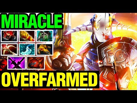 Never Let The Best Player In The World Overfarm - Miracle- Sven - Dota 2