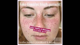 Fake-Freckles by Birgit Getter Styling