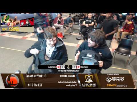 Smash at York 13 - LetsTickle (Corrin) vs EGE Chrim Foish (Diddy) - SSB4 WR1