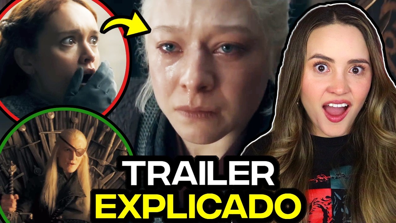 EXPLICADO trailer House of the Dragon TEMPORADA 3 🔥🐲 Aemond rey, Rhaenyra se volverá loca...