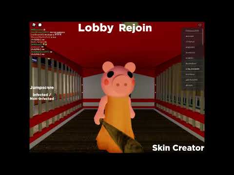 Roblox Piggy Mother INFECTED VS NON INFECTED JUMPSCARE - Accurate Piggy RolePlay!