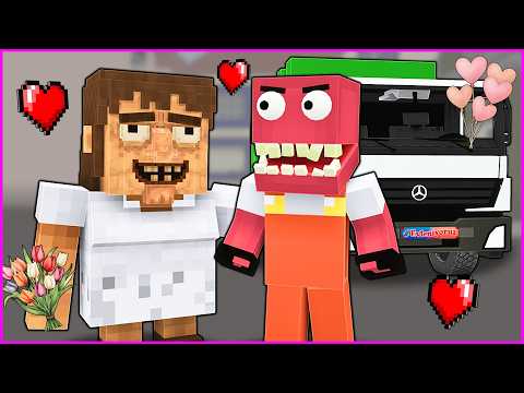 SCARY GARBAGE MAN FELL IN LOVE! 🥰 - Minecraft