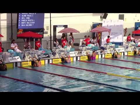 100 Espalda Fem. Final B - Cto. España Junior/Absol. Terrassa 2017