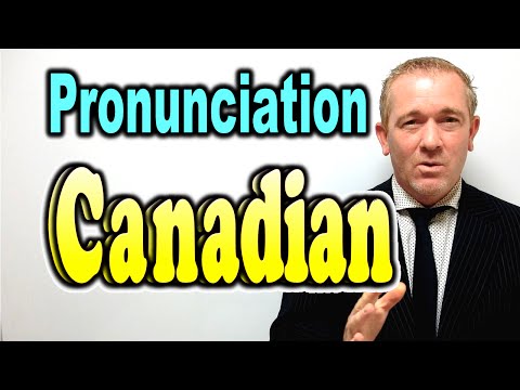 How to Pronounce CANADIAN [ ForB English Lesson ]