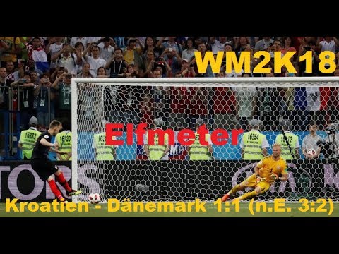 WM 2018 Kroatien Dänemark Elfmeter