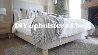 DIY Upholstered Bed Under $300