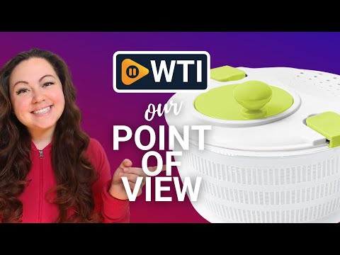Best Rated Salad Spinner. Salad Maker. Vegetable Washer and Lettuce Crisper. Lettuce Spinner and Fruit Washing Bowl with Strainer. Fruit Washer with Mandoline. BPA Free. Dressing Bottle Inclu - WTI product video review