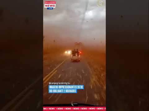 Tornado entre Rio Brilhante e Dourados 22 de Setembro de 2.025 !!! Estado de Mato Grosso do Sul!!!🚨🚨