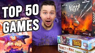 My Top 50 Board Games Of All Time (50-41)