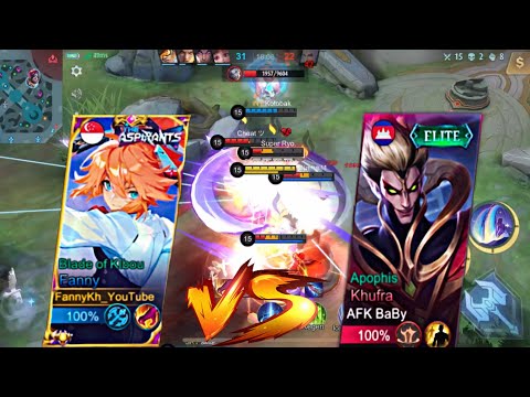 Top Global Fanny Vs Pro Khufra