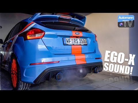 2017 Ford Focus RS - EGO-X COLD Start SOUND (60FPS)
