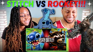 Stitch VS Rocket Raccoon (Disney VS Marvel) REACTION!!!
