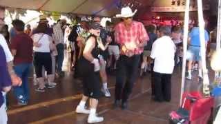 Zydeco dancing to Chubby Carrier & Bayou Swamp Band