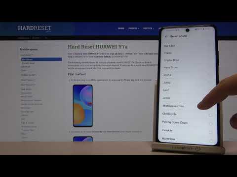 Default Notification Tones Presentation on Huawei Y7a – Listen Them All