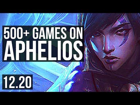 APHELIOS & Thresh vs XAYAH & Blitzcrank (ADC) | 6/1/2, 500+ games, 800K mastery | KR Master | 12.20