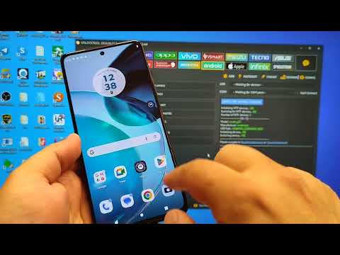 Motorola Moto G72 Android 13,14, Remove Google Account, Bypass FRP. UnlockTool.