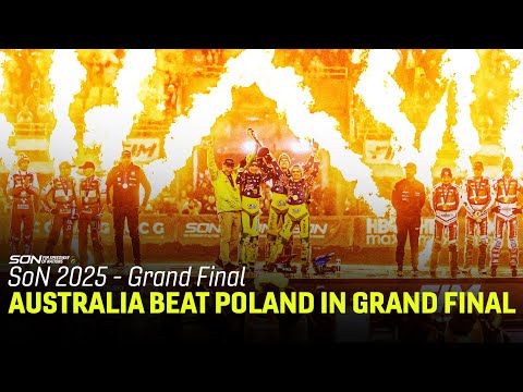 AUSTRALIA ARE WORLD CHAMPIONS - 2025 SoN Grand Final | FIM Speedway Grand Prix