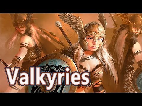 The Valkyries - Norse Mythology - Mythology Dictionary See U in History