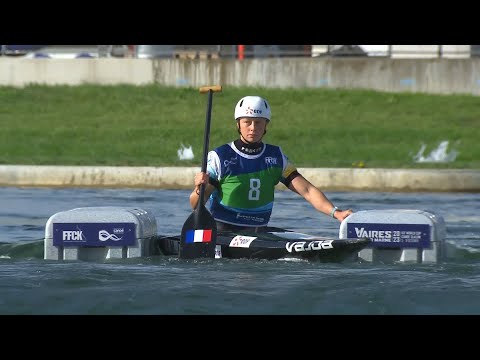 Marjorie Delassus France Final / 2023 ICF Canoe-Kayak Slalom World Cup Vaires Sur Marne Paris France