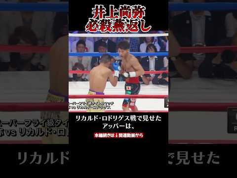 井上尚弥も使っていた漫画の必殺技「燕返し」【格闘技解説】#はじめの一歩