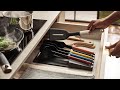 Elevate utensils st 5pcs set de cuisine tiroir de rangement
