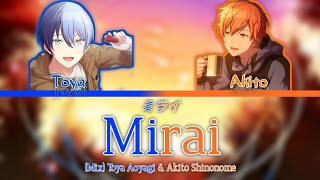 Cover art for mirai || akito and toya mix