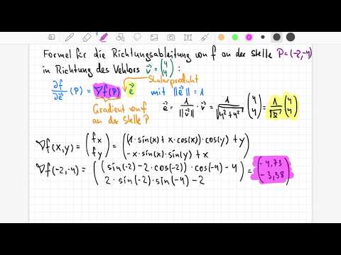 Beispiel zur Richtungsableitung