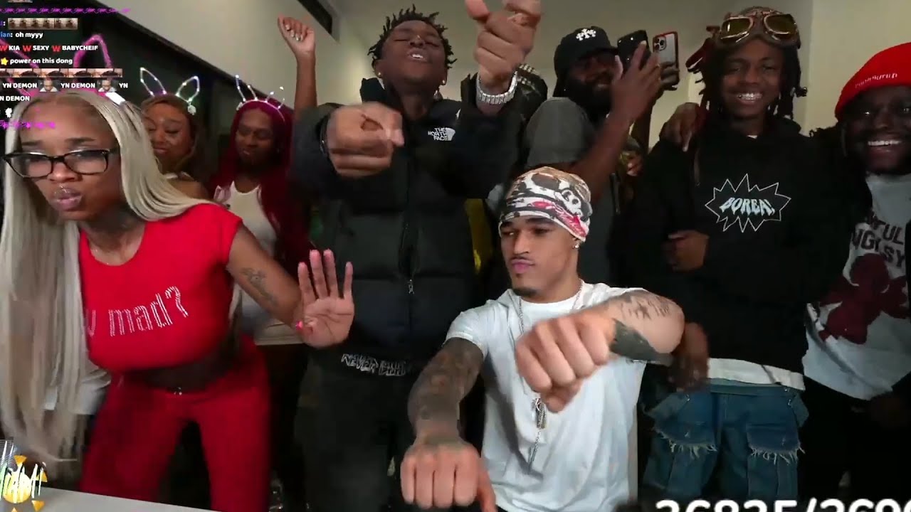 Plaqueboy Max, Sexxy Red & Baby Kia: 'YN' Full Studio Session