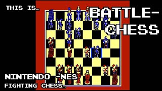 This is Battlechess for the NES