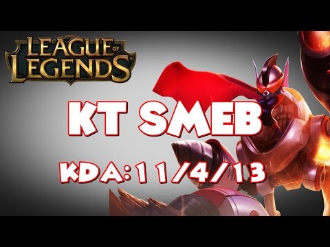 KT Smeb as Rumble vs SKT T1 Huni Kennen - Top