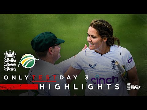 Wong Puts Eng on Top! | Highlights | England v South Africa - Day 3 | Only LV= Insurance Test 2022