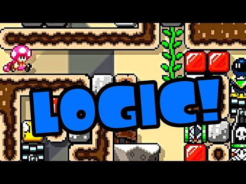 Super Mario Maker 2 🔧 Logical Thinking Canyon 28 🔧 Basko