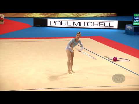 MARTIN Hannah (GBR) - 2018 Rhythmic Worlds, Sofia (BUL) - Qualifications Hoop